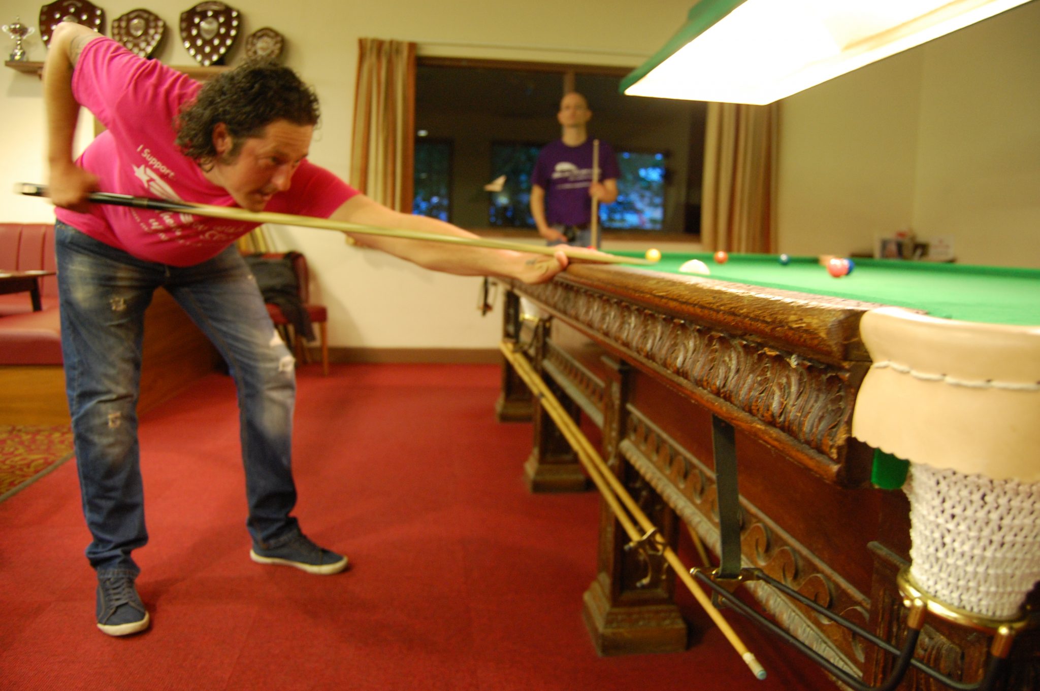 Steve goes back into the lead at Oakleigh Lodge Social Club