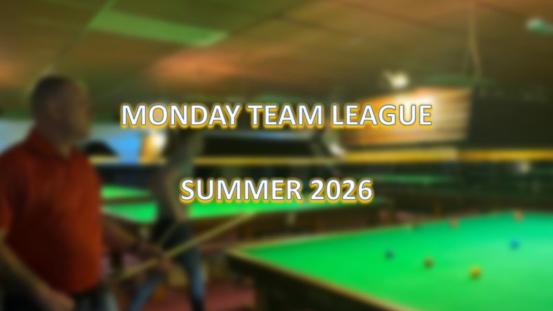 Enter the Summer Team League
