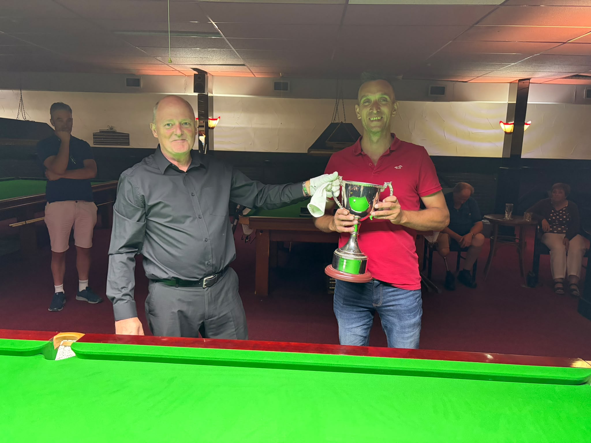 Jim Harrison wins the Alan Cunningham Trophy